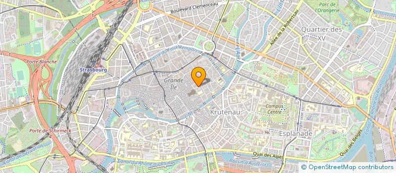 localisation de l'entreprise VFM DISTRIBUTION  STRASBOURG