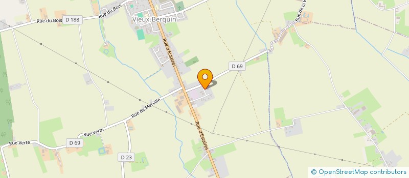 localisation de l'entreprise VFME  VIEUX-BERQUIN