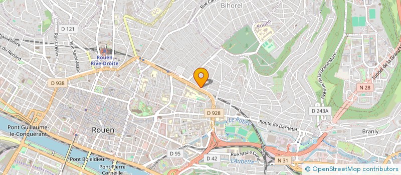 localisation de l'entreprise VFPG à ROUEN