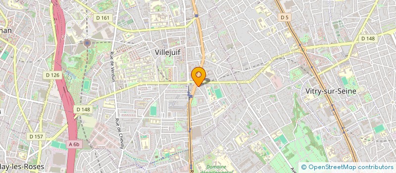 localisation de l'entreprise VFR TOURS & SERVICES  VILLEJUIF