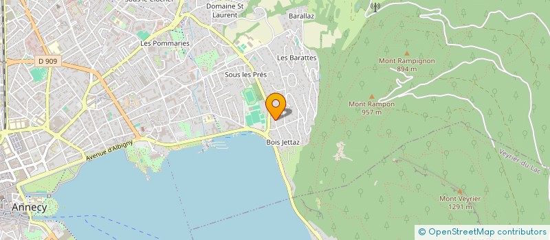 localisation de l'entreprise VFRB à ANNECY