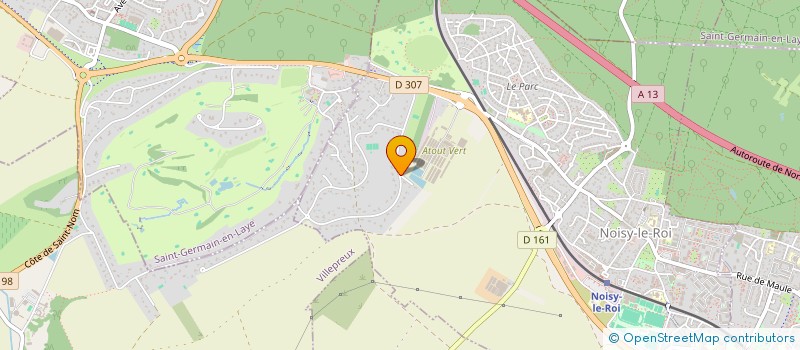 localisation de l'entreprise VFT à NOISY-LE-ROI