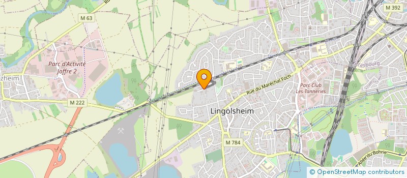 localisation de l'entreprise VG  LINGOLSHEIM