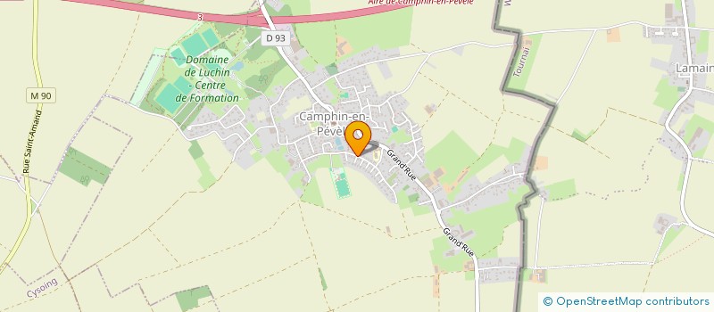 localisation de l'entreprise VG à CAMPHIN-EN-PEVELE