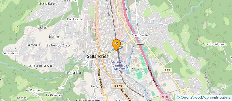 localisation de l'entreprise VG BOIS à PASSY