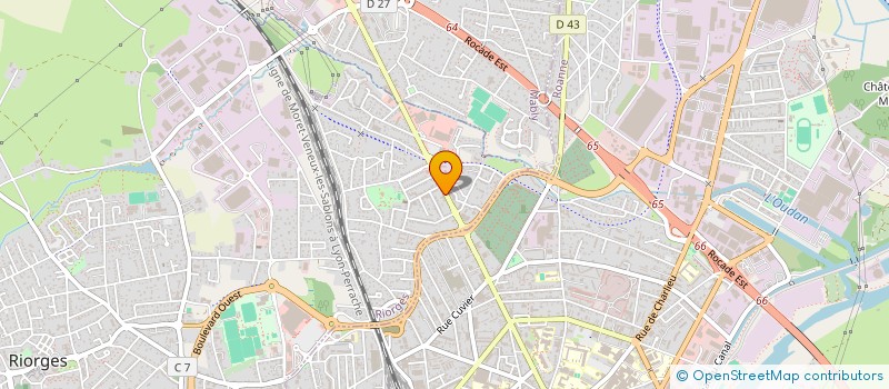 localisation de l'entreprise VG BOURGOGNE à RIORGES