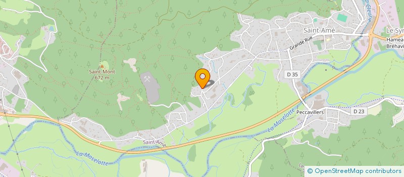 localisation de l'entreprise VG BROYAGE  SAINT-AME