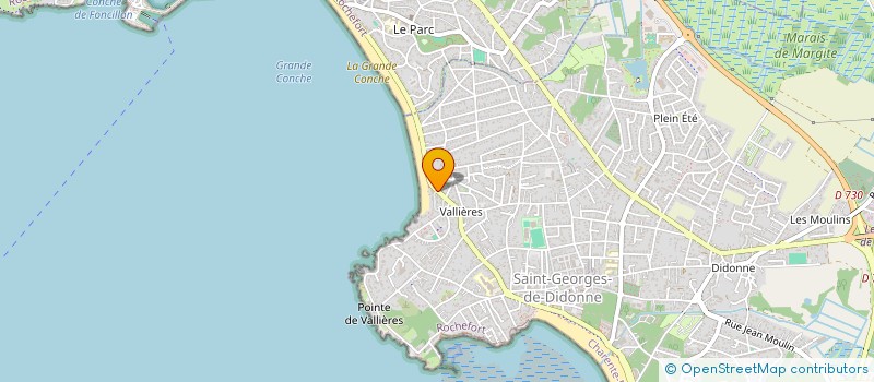 localisation de l'entreprise VG COIFFURE  SAINT-GEORGES-DE-DIDONNE