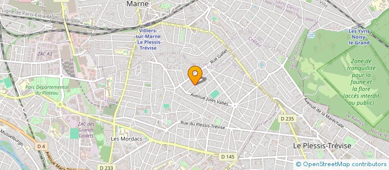 localisation de l'entreprise VG-GROUP IMMO 58  CHAMPIGNY-SUR-MARNE