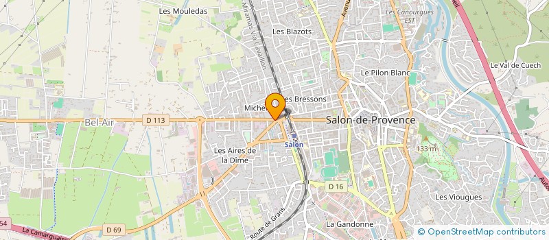 localisation de l'entreprise VG IMMO  SALON-DE-PROVENCE