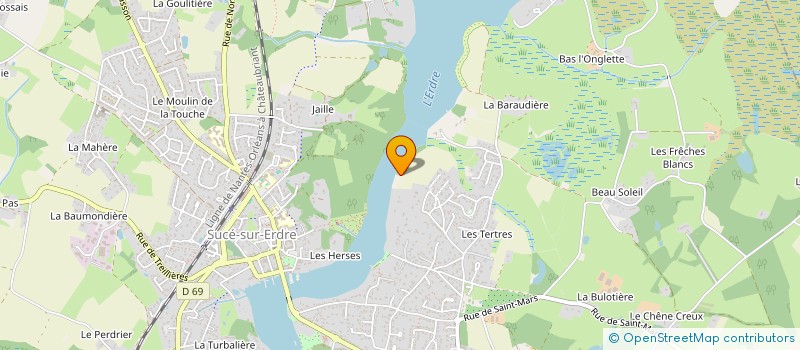 localisation de l'entreprise VG IMMOBILIER  SUCE-SUR-ERDRE