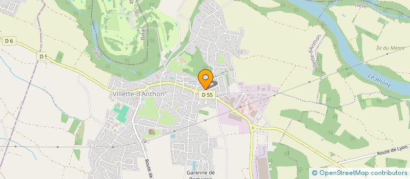 localisation de l'entreprise VG INVESTISSEMENT  VILLETTE-D'ANTHON