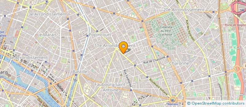 localisation de l'entreprise VG PATISSERIE  PARIS