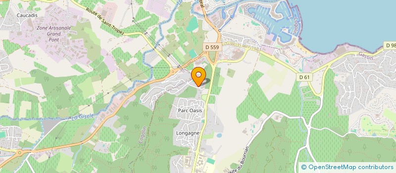 localisation de l'entreprise VG SURVEILLANCE  GASSIN