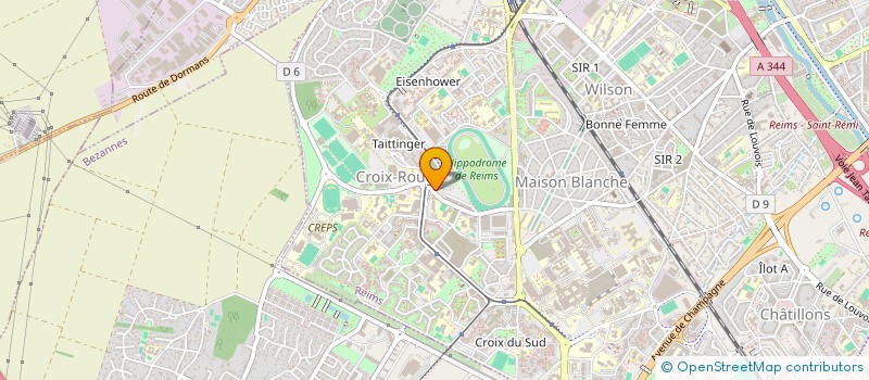 localisation de l'entreprise VG2D PHARMA  REIMS