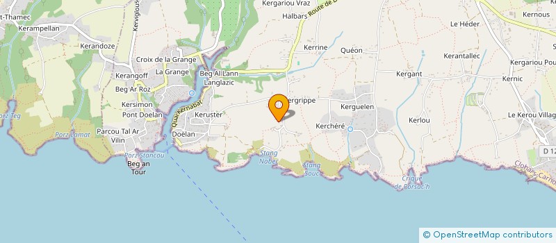 localisation de l'entreprise VG7  CLOHARS-CARNOET