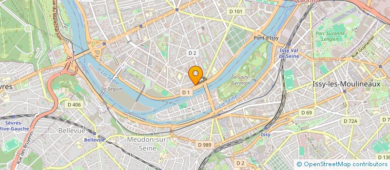 localisation de l'entreprise VGA CONSEIL à BOULOGNE-BILLANCOURT