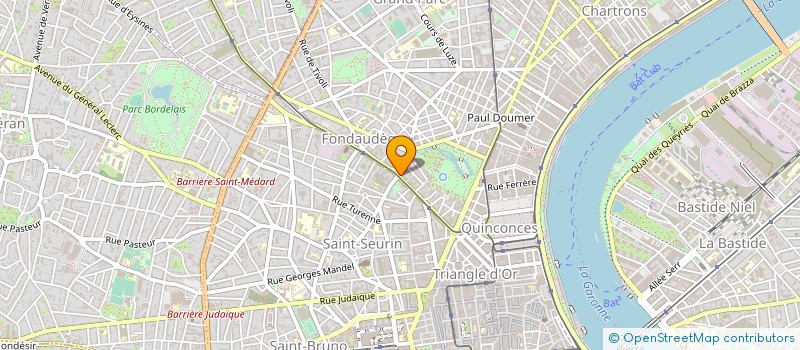 localisation de l'entreprise VGA CONSEIL  BORDEAUX