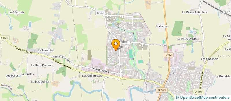 localisation de l'entreprise VGA SOLUTIONS  DOMLOUP