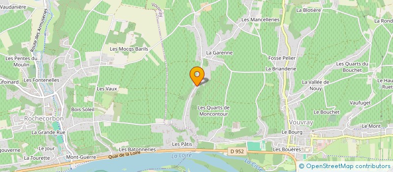 localisation de l'entreprise VGAD IMMOBILIER à VOUVRAY