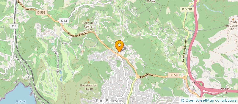 localisation de l'entreprise VGB  BANDOL