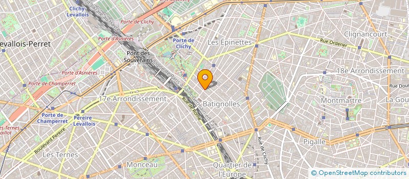 localisation de l'entreprise VGB PRODUCTIONS  PARIS