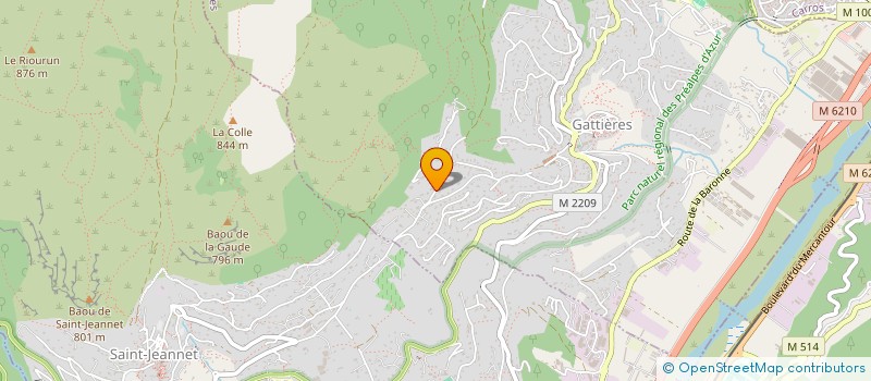 localisation de l'entreprise VGD  NICE