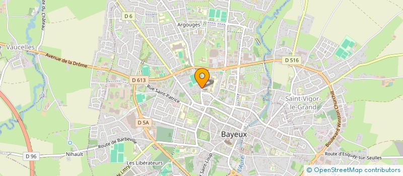 localisation de l'entreprise VGDS  BAYEUX