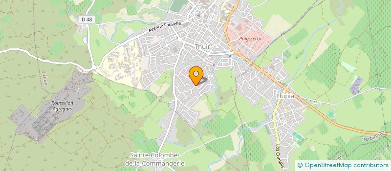 localisation de l'entreprise VGEB INVEST  CASTELNOU