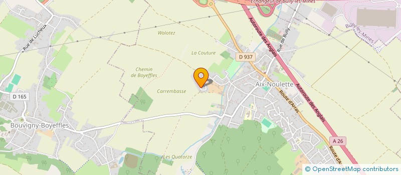 localisation de l'entreprise VGEC  AIX-NOULETTE