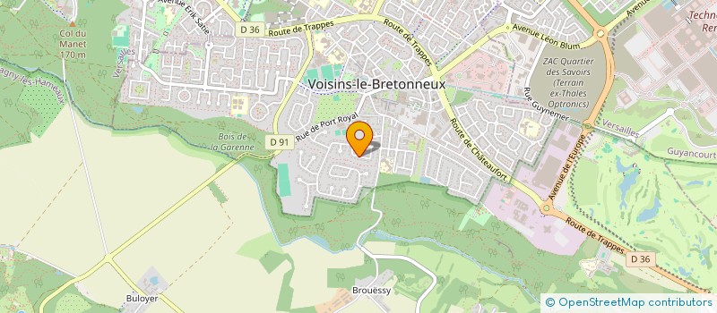 localisation de l'entreprise VGER à FREJUS