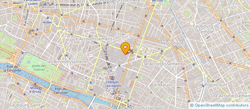 localisation de l'entreprise VGH  PARIS