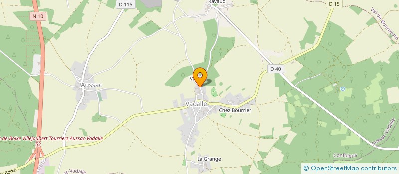 localisation de l'entreprise VGI à AUSSAC-VADALLE