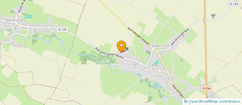 localisation de l'entreprise VGIMM à VILLERS-POL