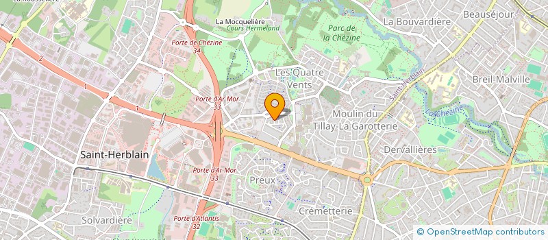 localisation de l'entreprise VGL CONSEIL  SAINT-HERBLAIN