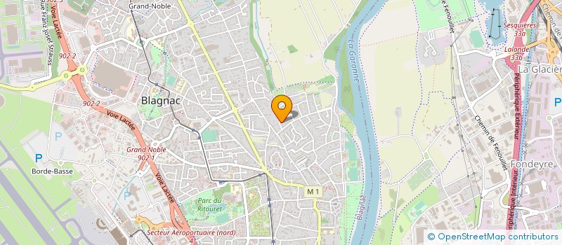 localisation de l'entreprise VGL DEVELOPPEMENT  BLAGNAC