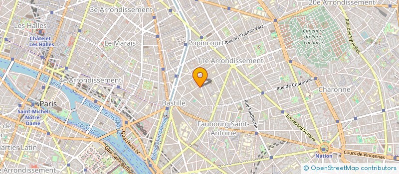 localisation de l'entreprise VGLA  PARIS