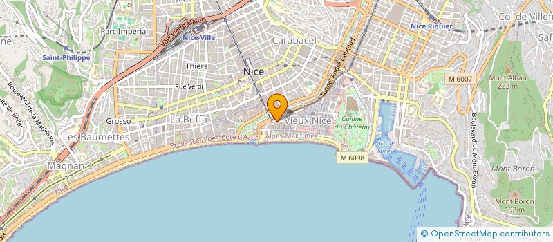 localisation de l'entreprise VGLS EXPERTISE  NICE