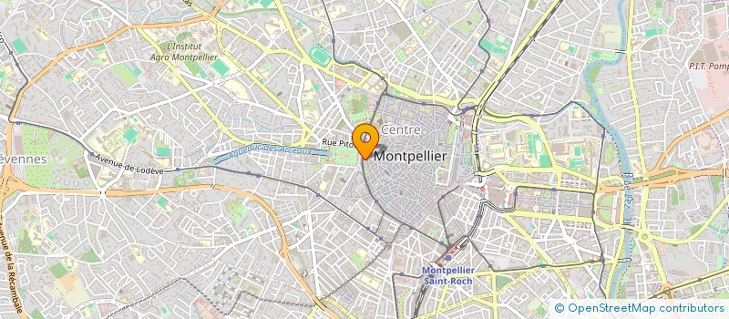 localisation de l'entreprise VGM2T à MONTPELLIER