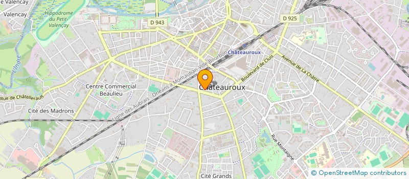 localisation de l'entreprise VGMCC à CHATEAUROUX