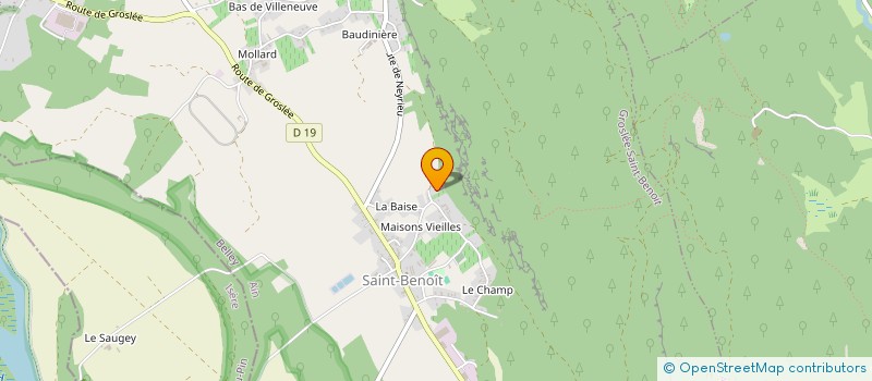 localisation de l'entreprise VGMH LE PICOTIN  GROSLEE-SAINT-BENOIT