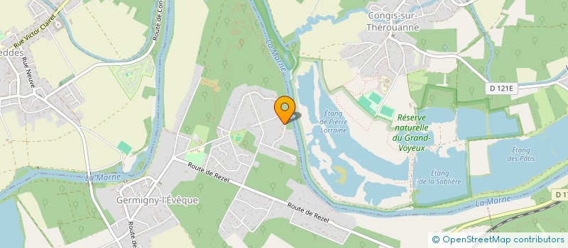 localisation de l'entreprise VGMV  GERMIGNY-L'EVEQUE