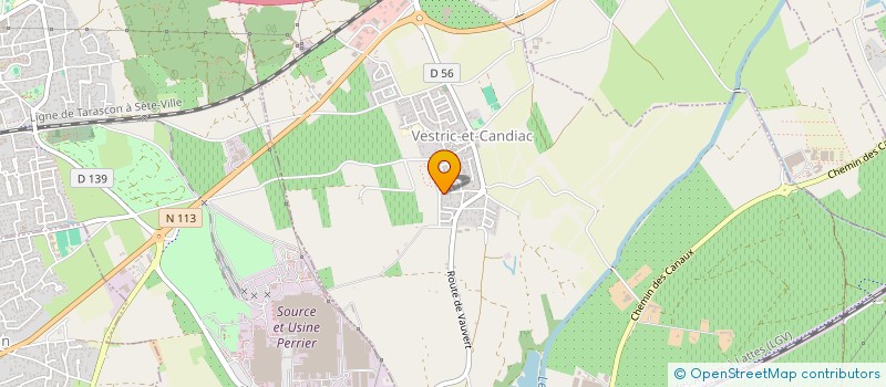 localisation de l'entreprise VGN  VESTRIC-ET-CANDIAC