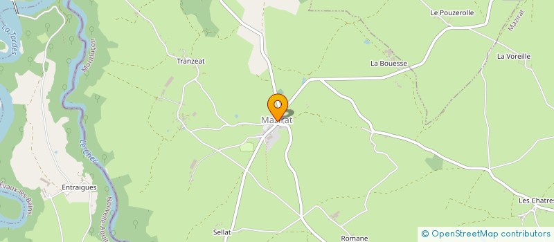 localisation de l'entreprise VGN APPART  MAZIRAT