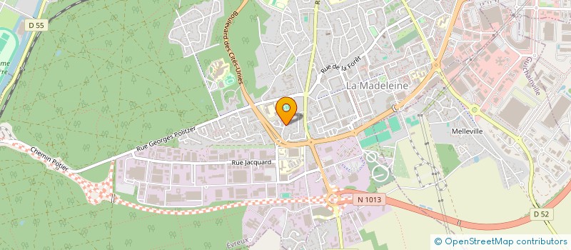 localisation de l'entreprise VGO IMPORT à EVREUX