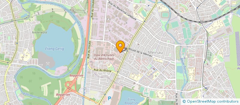 localisation de l'entreprise VGP CONTROLE à STRASBOURG