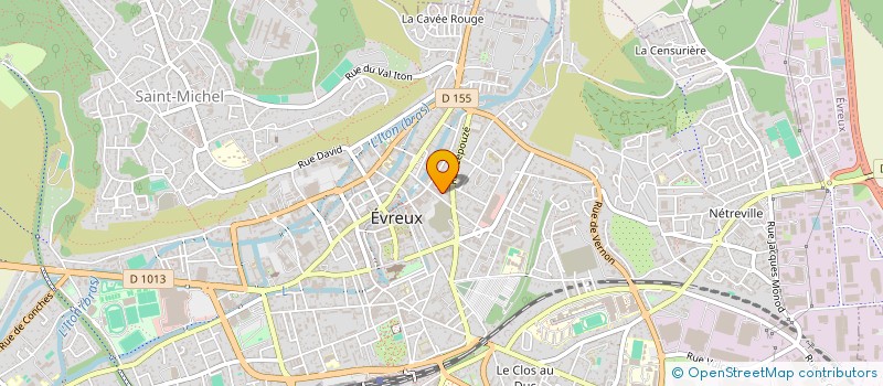 localisation de l'entreprise VGPOSE  EVREUX