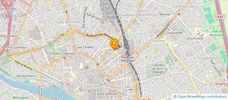 localisation de l'entreprise VGRETAIL  TOULOUSE