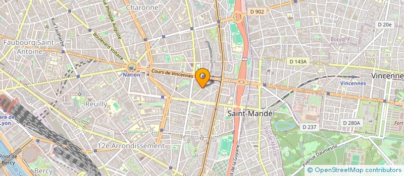 localisation de l'entreprise VGRF GRAND PARIS  PARIS