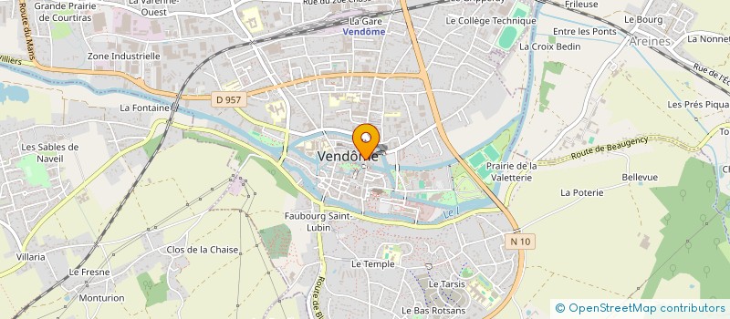 localisation de l'entreprise VGRG à VENDOME
